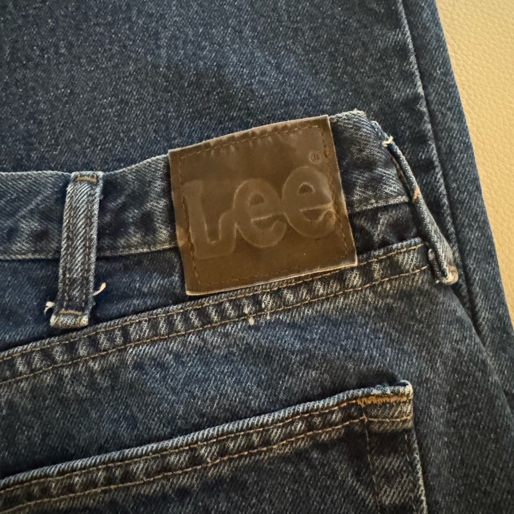 Lee Regular Fit Deep Indigo Jeans 38x30 - Picture 4 of 5